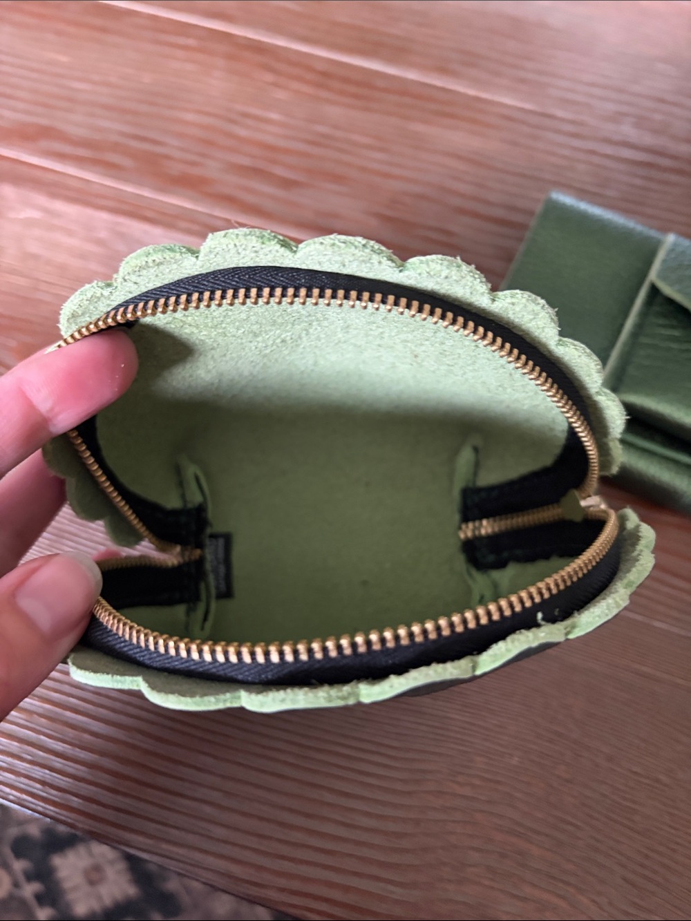Portland Leather Goods Mettalic Greench BUNDLE - Picture 5 of 8
